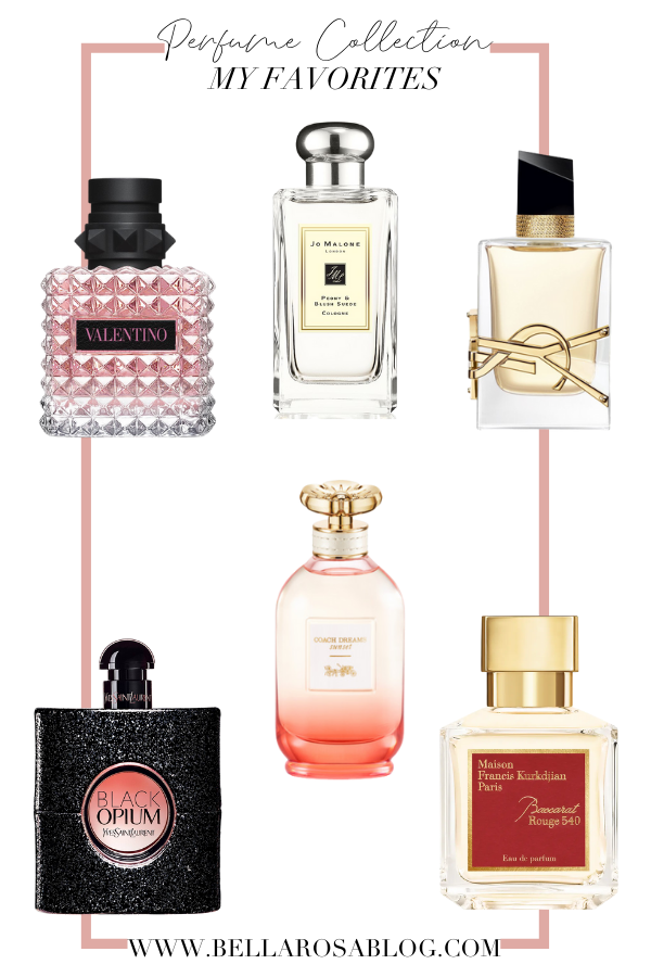 My full fragrance collection — Bella Rosa