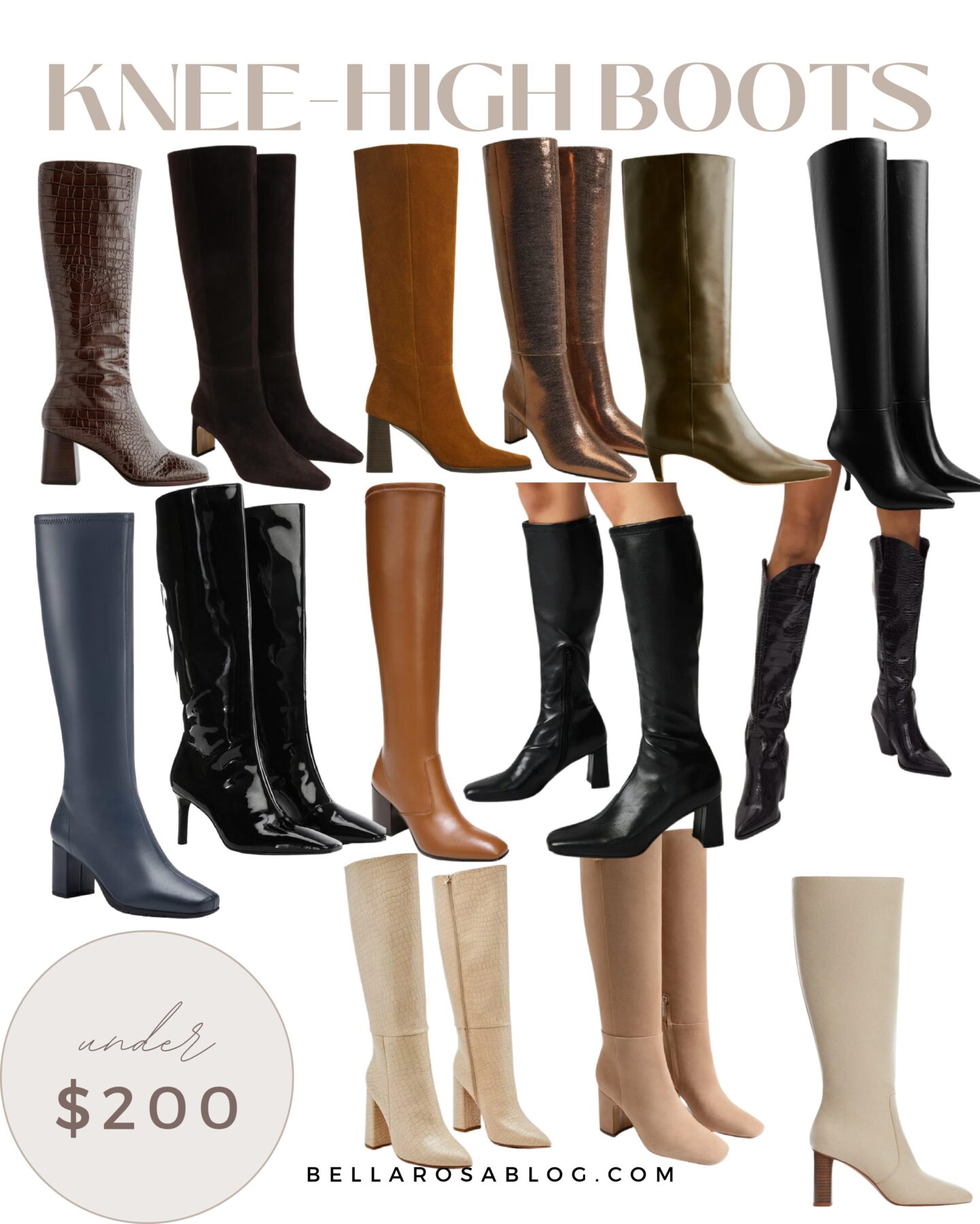 HERE ARE THE BEST FALL BOOTS UNDER $200 — Bella Rosa